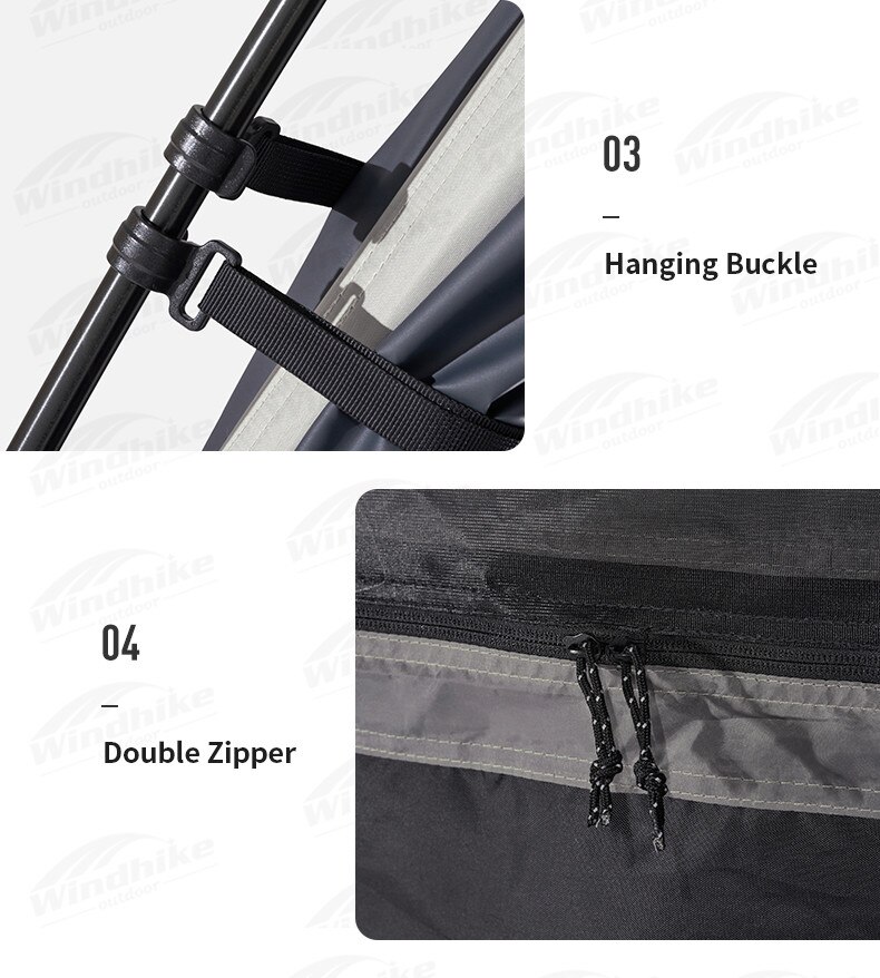 Cheap Goat Tents MOBI GARDEN Camping Royal Castle Tent 150D Oxford Cloth Portable Tent 5 Person Family Picnic Tent Aluminum Support Bracket UV50+   